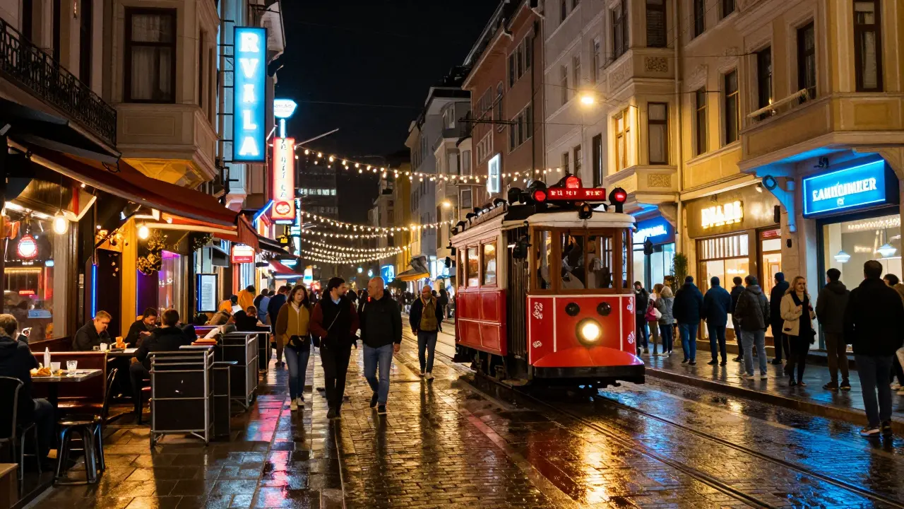 Istanbul's Nightlife: Lights, Music, and Energy After Dark