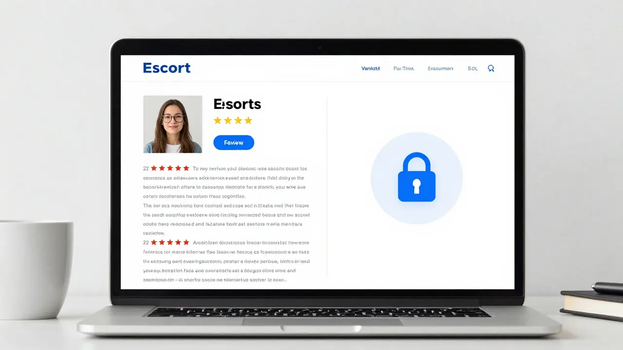 A verified escort profile on a trusted platform with detailed reviews and secure payment confirmation.